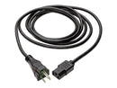 Tripp Lite P006-015-HG10 15 ft. Hospital-Grade Computer Power Cord, 10A, 18 AWG
