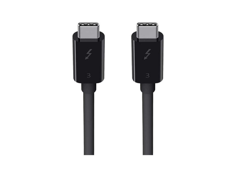 Belkin Components F2CD084BT0.5MBK 0.5M 40Gbits Black Thunderbolt Cable