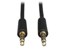 Tripp Lite P312-001 3.5mm Mini Stereo Audio Cable for Microphones, Speakers and