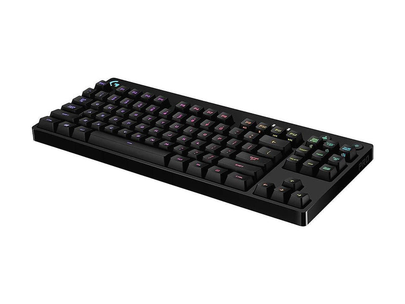 Logitech G PRO Mechanical Gaming Keyboard, Ultra Portable Tenkeyless Design,