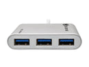 Tripp Lite U460-004-4A 4-Port USB 3.1 Gen 1 Portable Hub - USB Type-C (USB-C) to