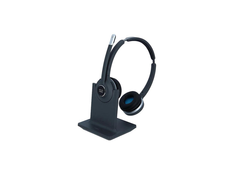 Cisco 562 Headset - Stereo - Wireless - DECT 6.0 - 300 ft48 kHz - Over-the-head