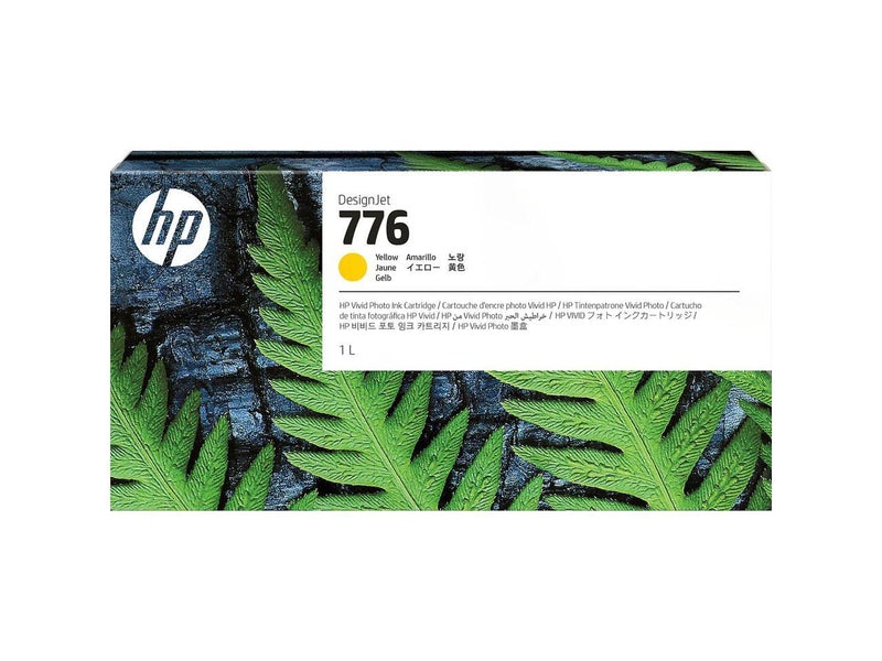 HP 776 Original Inkjet Ink Cartridge Yellow 1XB08A