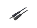 4xem 4X35MF6 6Ft 2M 3.5Mm Male To Female Mini Jack Extension Audio Cable