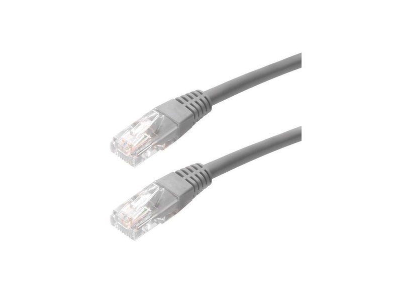 4XEM 4XC5EPATCH15GR 15 ft. Cat 5E Grey Molded RJ45 UTP Patch Cable