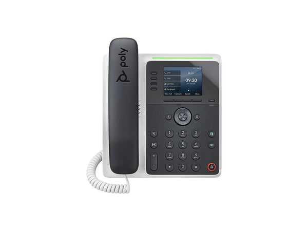 Poly Edge E200 Corded Conference Telephone Black/White (2200-86990-025)