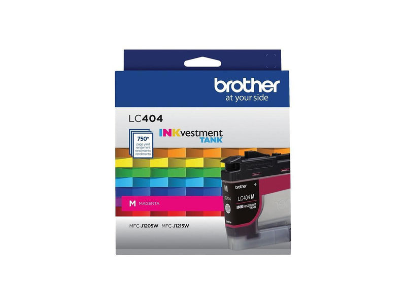 Brother LC404MS INKvestment Ink 750 Page-Yield Magenta