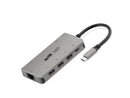 Mobile Pixels 8-in-1 USB C Hub/Adapter/Dongle USB 3.0 Ports, Ethernet Port, 4K