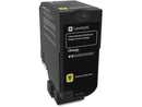 Lexmark 74C1SY0 Return Program Toner Cartridge - Yellow