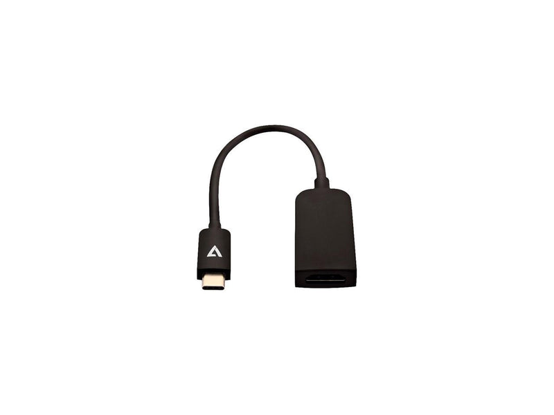 V7 USB-C m to HDMI f Adapter Black Slim V7UCHDMISL1E