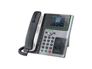 Poly Edge E400 Corded Conference Telephone Silver/Black (2200-87835-025)