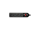 V7 4-Outlet Home/Office Surge Protector 450 Joules Black SA0414B9N6