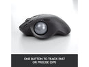Logitech MX Ergo Wireless Trackball Mouse Adjustable Ergonomic Design, Control