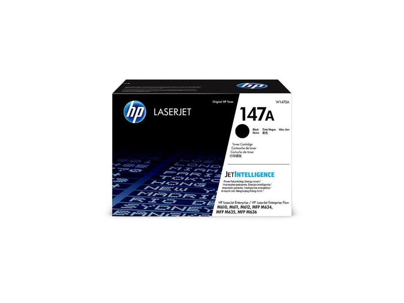 HP 147A Black Toner Cartridge Standard Yield W1470A