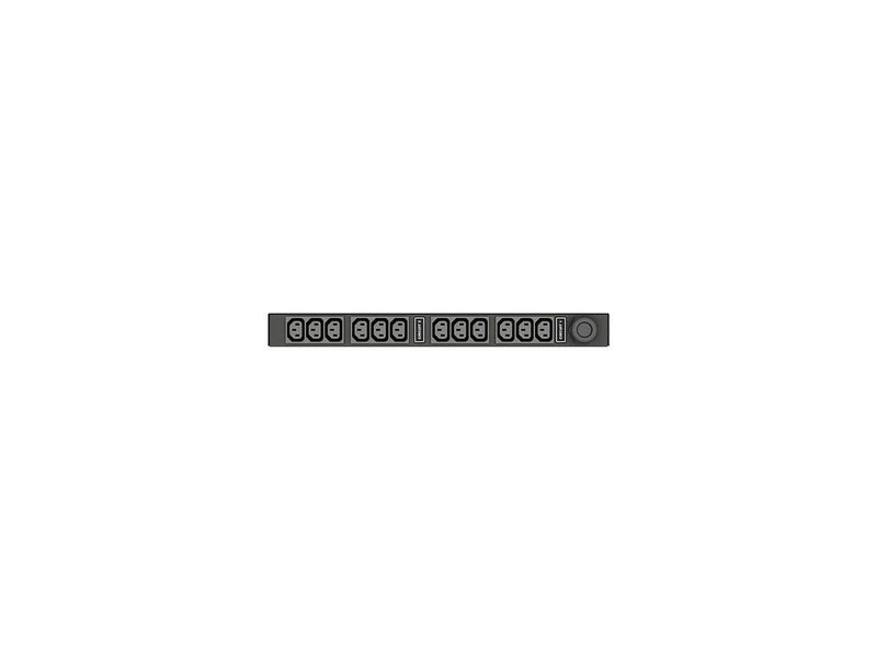 Vertiv Geist Basic Rack PDU - (12) IEC C13| 30A| 208V| L6-30P| 4.9kW| RPDU