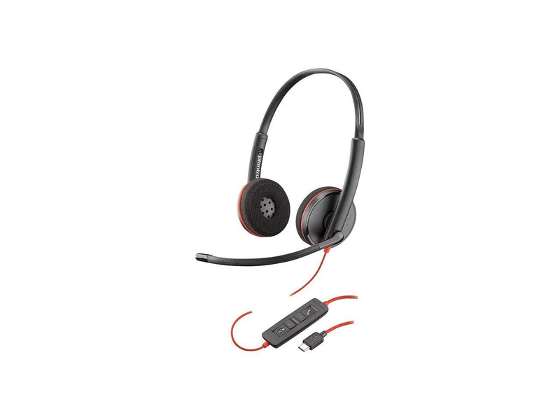 Plantronics 209749-104 Blackwire, C3220 USB-C Black