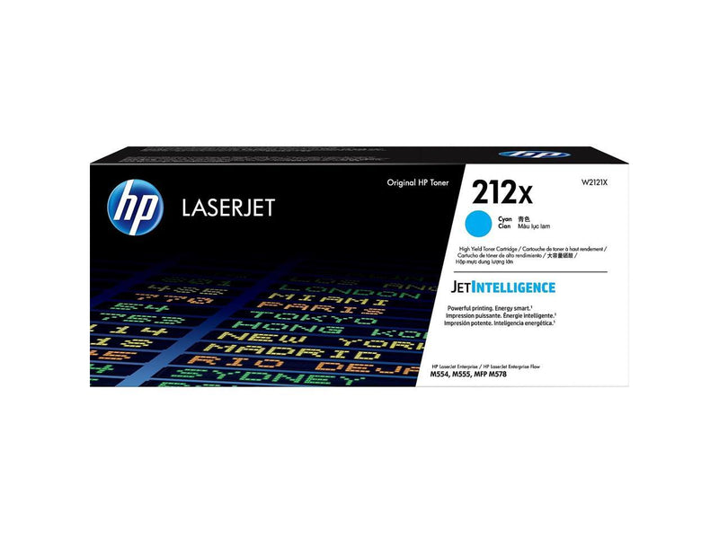 HP 212X  W2121X Toner Cartridge Cyan