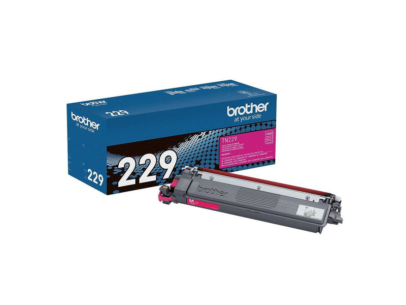 Brother Genuine TN229M Standard Yield Magenta Toner Cartridge