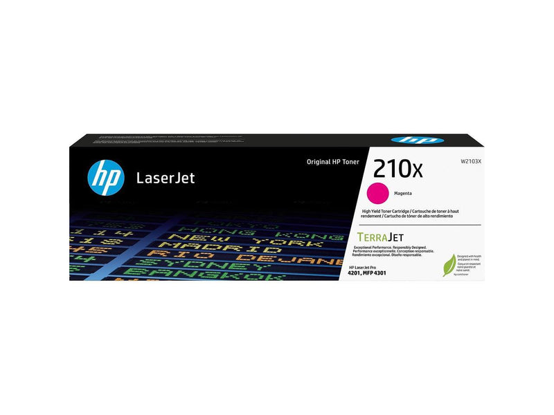 HP 210X Magenta Original LaserJet Toner Cartridge - W2103X