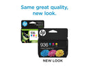 HP 936 Cyan/Magenta/Yellow Standard Yield Ink Cartridges 3/Pack (6C3Z3LN)