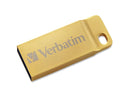 Verbatim 64GB Metal Executive USB 3.0 Flash Drive - Gold - 64 GBUSB 3.0 - Gold -