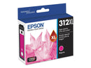 Epson T312XL Claria High Capacity Ink Cartridge for Inkjet Printer, Magenta
