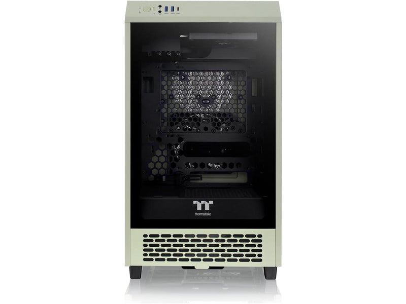 Thermaltake Tower 200 Mini-ITX Computer Case; 2x140mm Pre-Installed CT140 Fans;