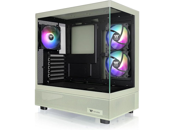 Thermaltake View 270 Plus TG ARGB Matcha Green Mid Tower E-ATX Case 3x120mm ARGB