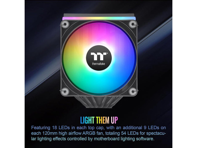 Thermaltake ASTRIA 600 ARGB CPU Cooler Compatible with latest Intel LGA 1851 and