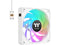 Thermaltake CT120 EX ARGB Reverse PC Cooling Fan White (3-Fan Pack), Magnetic