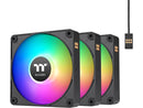 Thermaltake CT140 EX ARGB Reverse PC Cooling Fan (3-Fan Pack), Magnetic