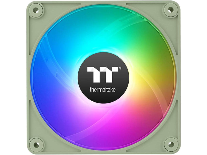 Thermaltake CT140 EX ARGB Reverse PC Cooling Fan Matcha Green 3-Fan Pack,