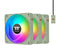 Thermaltake CT140 EX ARGB Reverse PC Cooling Fan Matcha Green 3-Fan Pack,