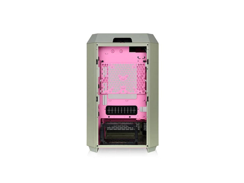 Thermaltake Tower 300 Summer Edition Matcha Plum Micro-ATX Case; 2x140mm CT Fan