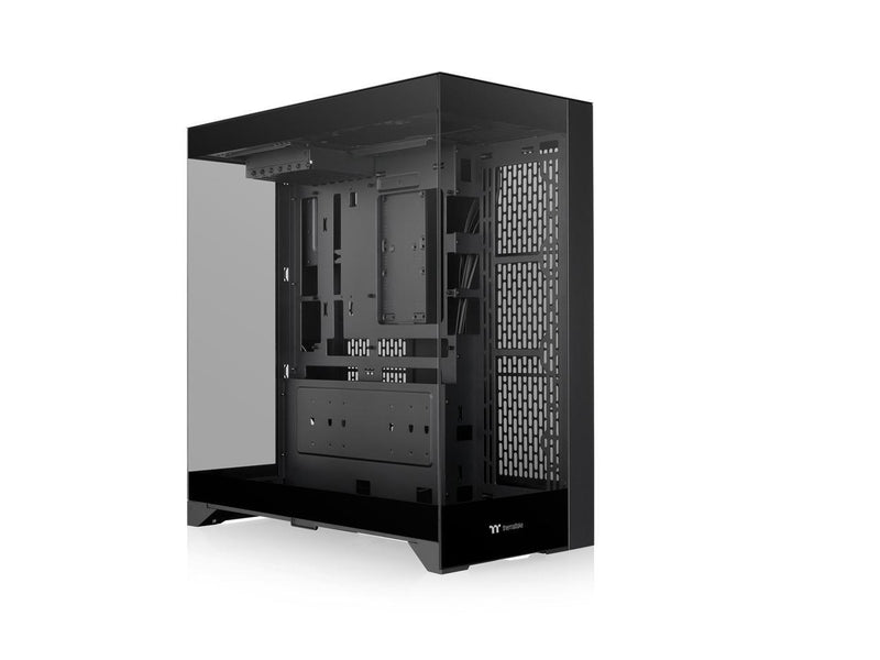 Thermaltake CTE E550 TG Black Mid Tower ATX Case; 3 Tempered Glass Panels;