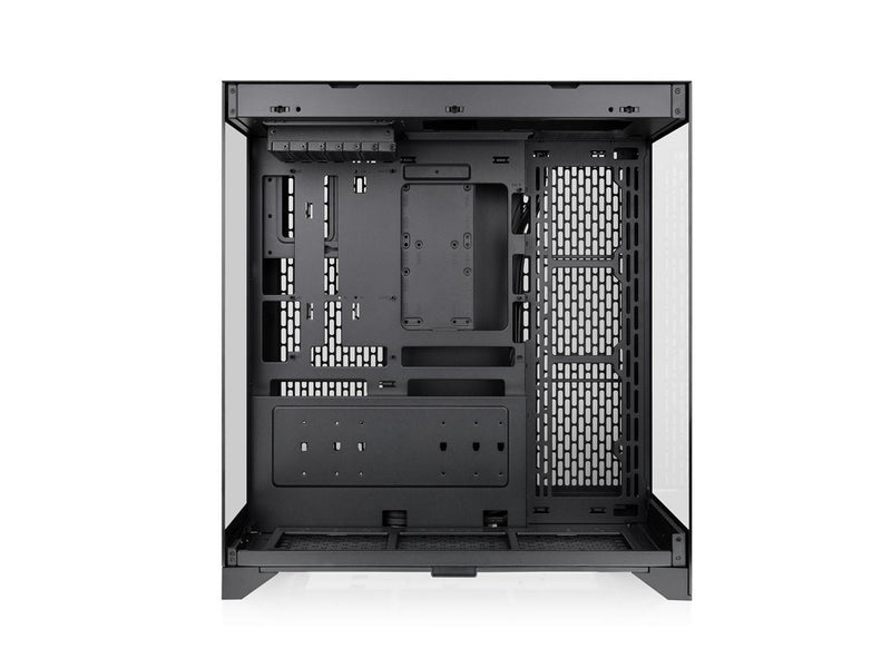 Thermaltake CTE E550 TG Black Mid Tower ATX Case; 3 Tempered Glass Panels;