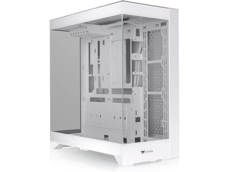 Thermaltake CTE E550 TG Snow Mid Tower ATX Case; 3 Tempered Glass Panels;