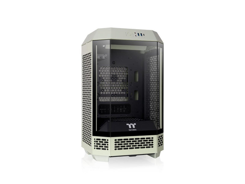 Thermaltake Tower 250 Matcha Green Mini-ITX Mini Tower 2x120mm CT Fans Included,