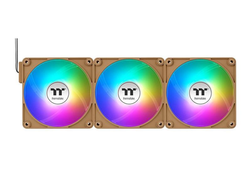 Thermaltake CT120 EX ARGB Sync PC Cooling Fan 3 Pack, PWM 500~2000 RPM, 5V