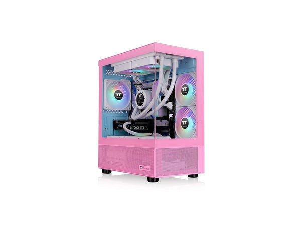 Thermaltake View 170 TG ARGB m-ATX Chassis; 3x120mm ARGB Lite Fans Included;