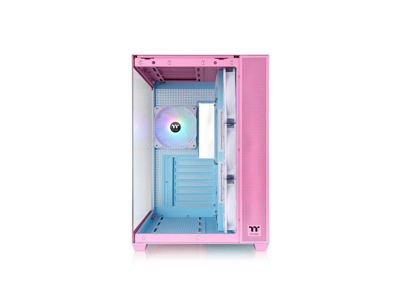 Thermaltake View 380 TG ARGB Mid Tower Chassis; 4x120mm ARGB Lite Fans Included;