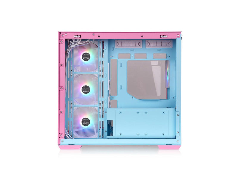 Thermaltake View 380 TG ARGB Mid Tower Chassis; 4x120mm ARGB Lite Fans Included;