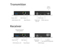 SIIG HDMI 4K30Hz KVM Over IP Extender - 394ft - Over IP KVM Extender - One to