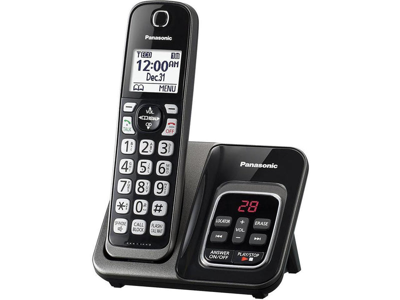 1HS Cordless Telephone- ITAD- Met Black