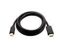 V7 V7MDP2DP-03M-BLK-1N 3 m Mini DisplayPort to DisplayPort Male to Male 4K