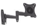 Manhattan Articulating Wall Mount - Double-Arm Supports On 13" - 27" Display Up