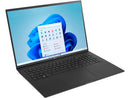 LG 17Z90QKAAB8U 17 inch Lightweight Laptop - Intel Core i7 - 16GB/1TB - Black