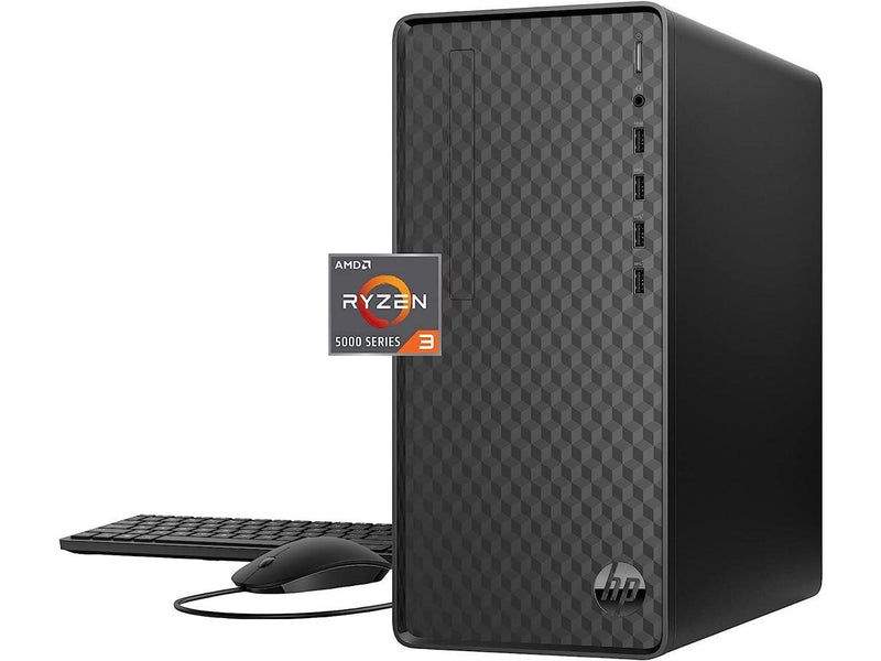 HP Desktop PC, AMD Ryzen 3 5300G, 8 GB SDRAM, 512 GB SSD, AMD Radeon Graphics,