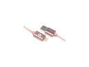 Iessentials IEN-BC10L-RGLD 10 ft. Charge & Sync Braided Lightning to USB Cable,