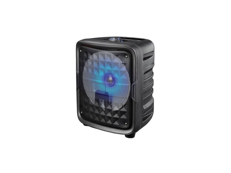 Supersonic 8” Bluetooth Speaker with True Wireless Technology IQ-6608DJBT Black